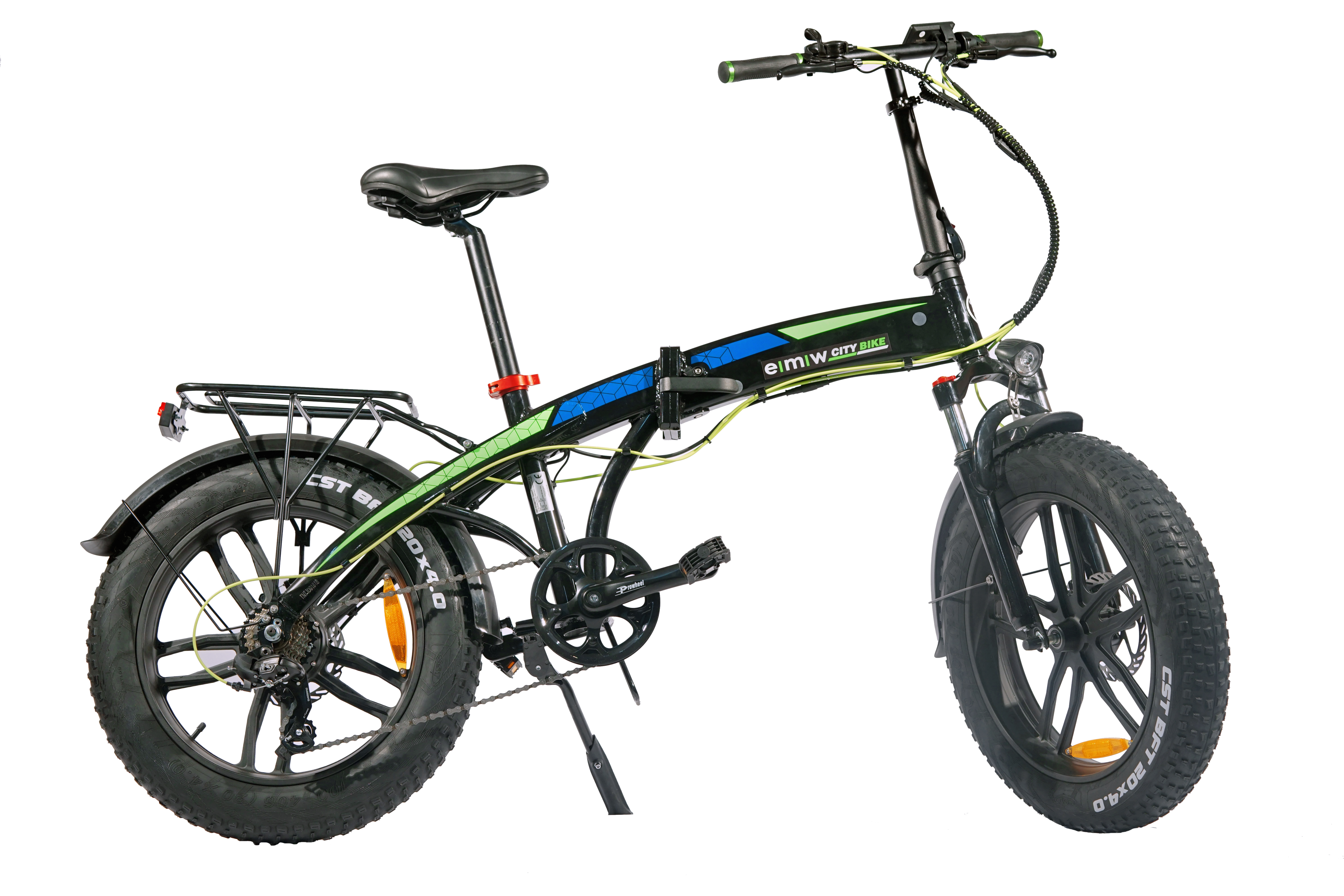 EMW City Bike FAT TYRES ηλεκτρικό ποδήλατο με χονδρά λάστιχα ιδανικό για χωματόδρομο