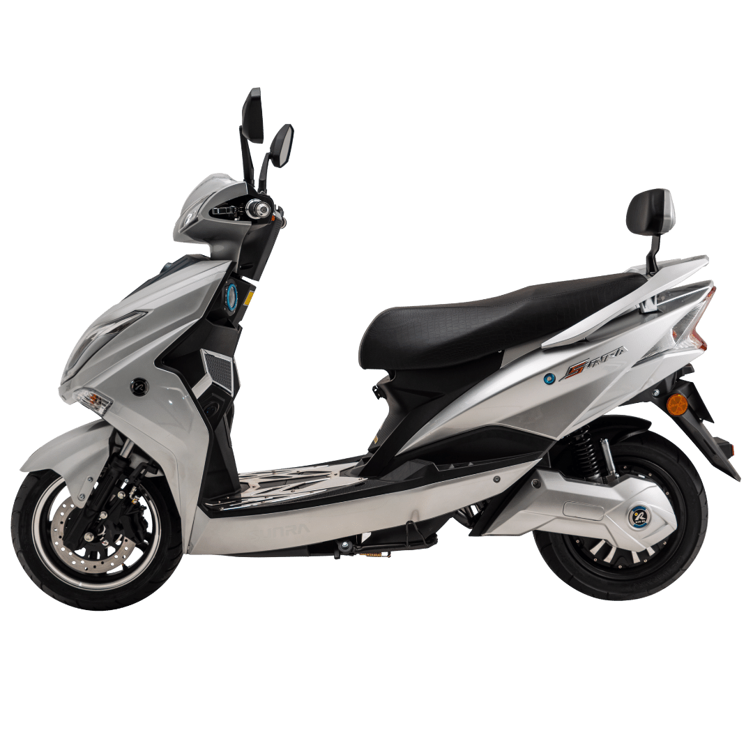 Ηλεκτρικό scooter Hawk της EMW σε ασημί χρώμα (img 5)