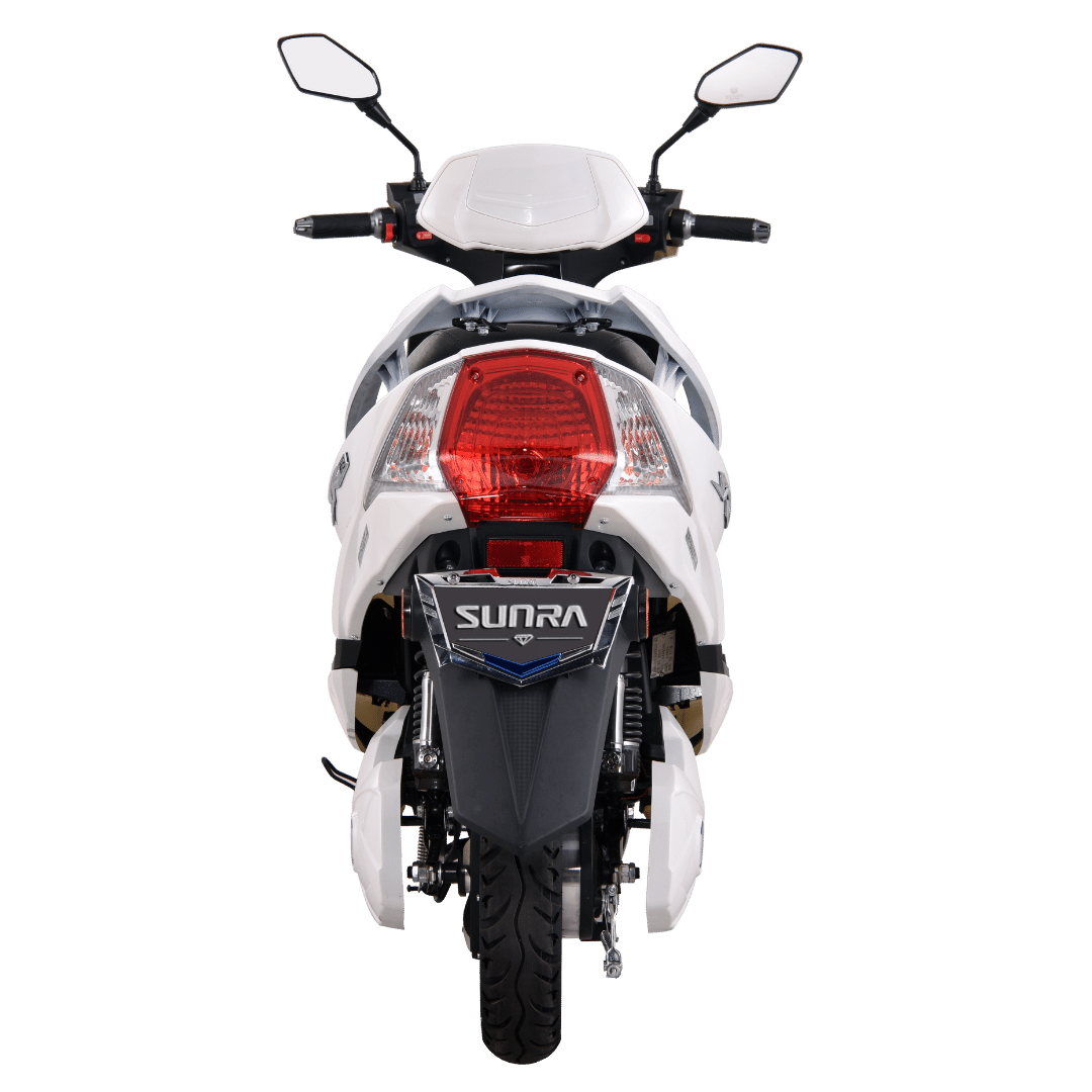 Ηλεκτρικό scooter Hawk της EMW σε λευκό χρώμα. (img 2)