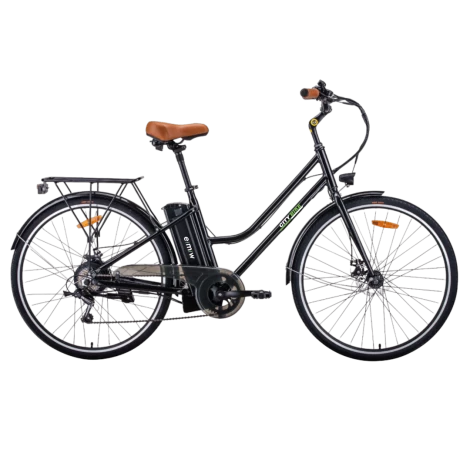 Ηλεκτρικό Ποδήλατο City Bike 28 double disk EMW Μαύρο