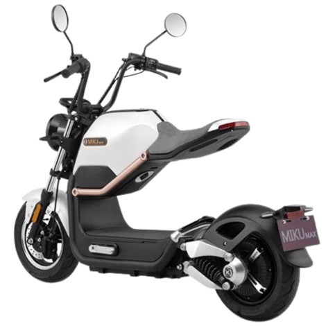 Miku Max Ηλεκτρικό Scooter σε λευκό χρώμα