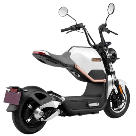 Miku Max Ηλεκτρικό Scooter σε λευκό χρώμα