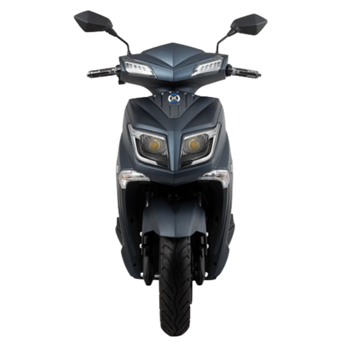 Ηλεκτρικό scooter Hawk της EMW σε μπλε χρώμα. Εμπρόσθια όψη. (img 16)