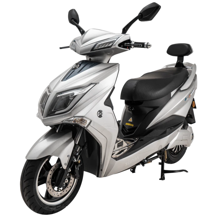 Ηλεκτρικό scooter Hawk της EMW σε ασημί χρώμα (img 5)