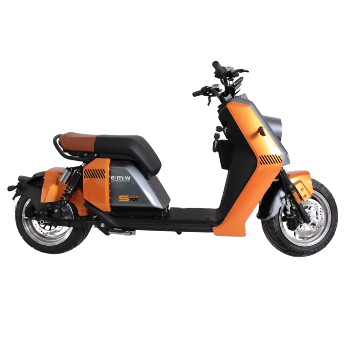EMW Sport 701 pro electric scooter in orange color