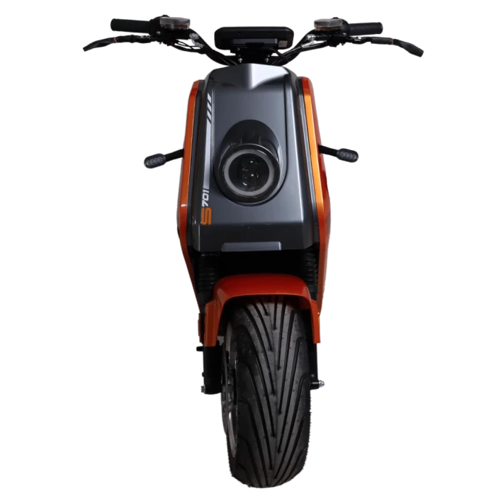 EMW Sport 701 pro electric scooter in orange color.