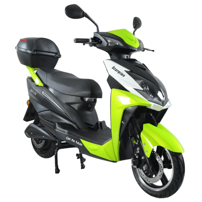 E-RIDE SCORPION ηλεκτρικό μηχανάκι πράσινο