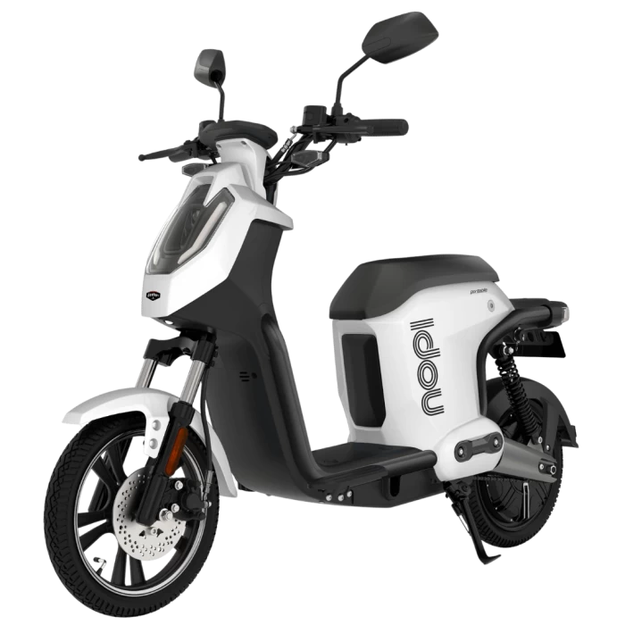 Electric Scooter Portable iDou EMW white