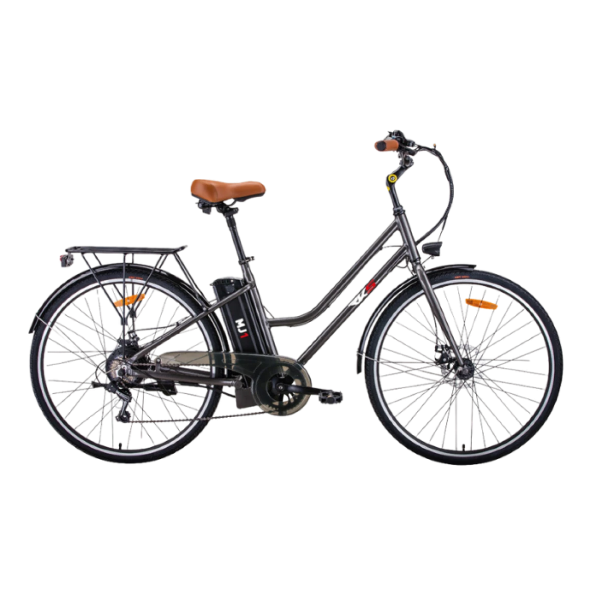 Safety with front and rear disc brakes