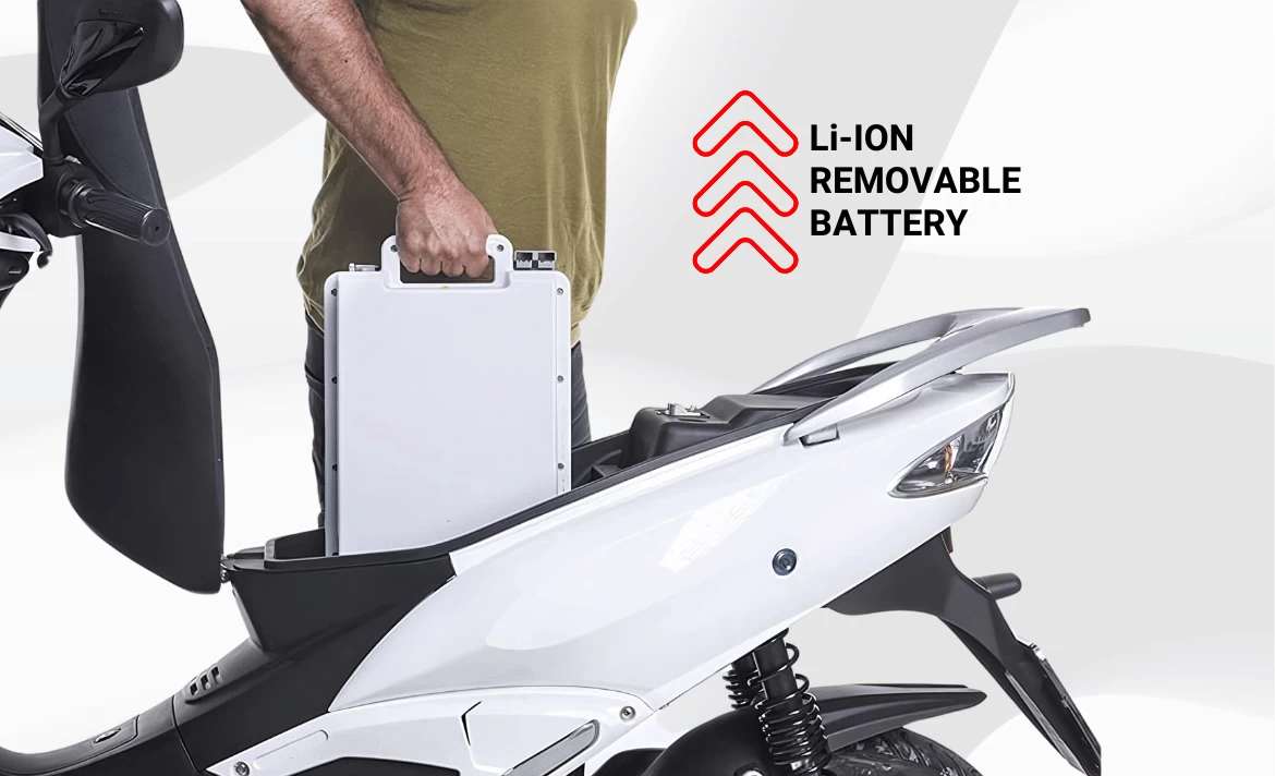 Removable lithium battery