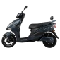 Ηλεκτρικό scooter Hawk της EMW σε μπλε χρώμα. Πλαϊνή όψη. (img 10)