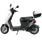 Ηλεκτρικό Scooter EMW σε λευκό χρώμα. Πλαϊνή όψη. (img 1)