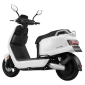Ηλεκτρικό scooter Robo S Maxi 3000W της EMW σε μαύρο χρώμα. Πίσω όψη.