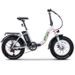 City Bike FAT Tyres 20 ιντσών Σπαστό EMW Λευκό (img 0)