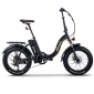 City Bike FAT Tyres 20 ιντσών Σπαστό EMW Μαύρο (img 1)