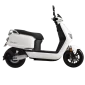 Ηλεκτρικό scooter Robo S Maxi 3000W της EMW σε μαύρο χρώμα. Πίσω όψη.