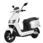 Ηλεκτρικό scooter Robo S Maxi 3000W της EMW σε μαύρο χρώμα. Πίσω όψη.