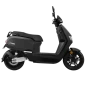Ηλεκτρικό scooter Robo S Maxi 3000W της EMW σε μαύρο χρώμα. Πλαϊνή όψη.
